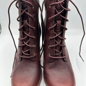 Timberland Women's Allington 6" Lace-Up Burgundy Boots
